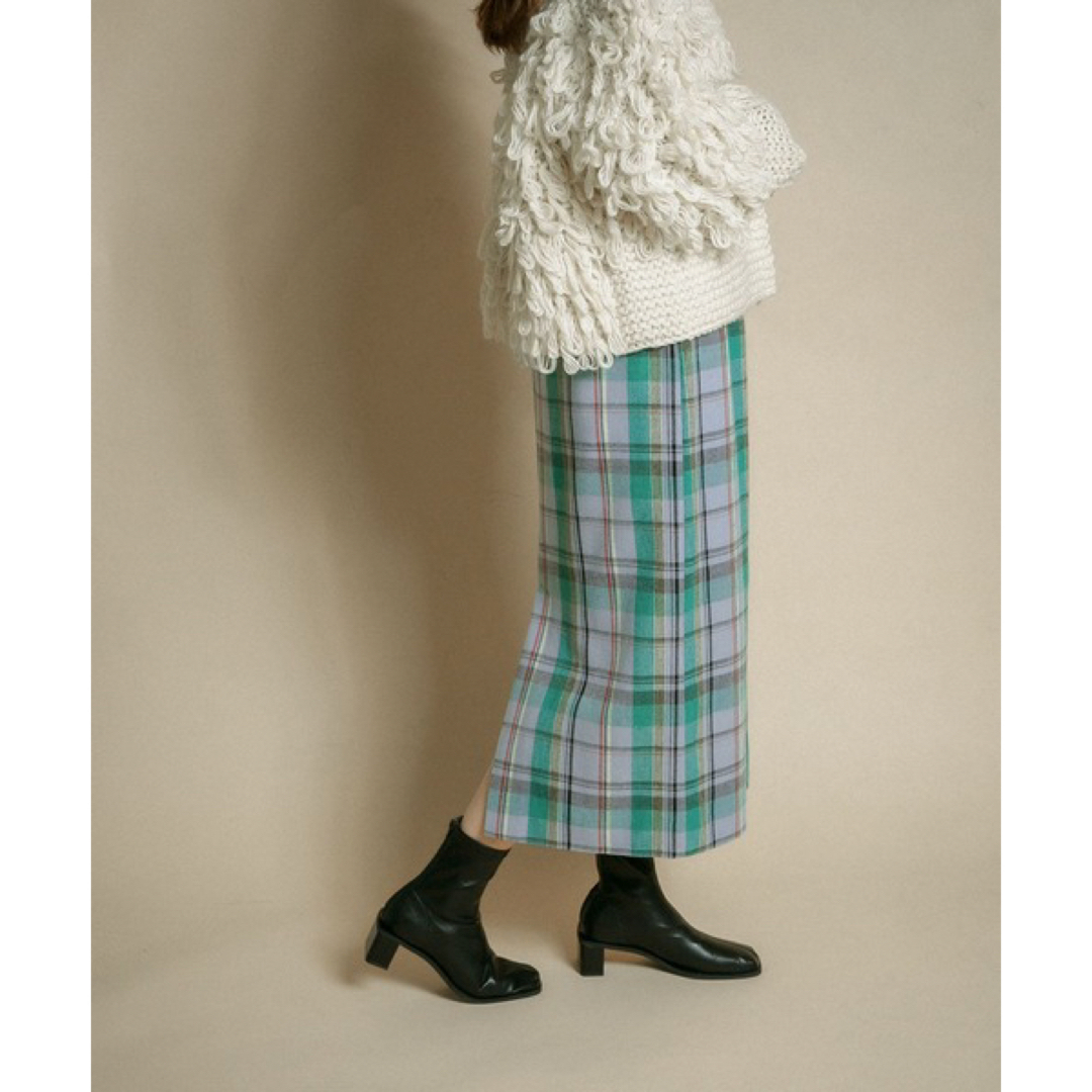 KBF(ケービーエフ)のKBF チェックタイトスカート レディースのスカート(ロングスカート)の商品写真
