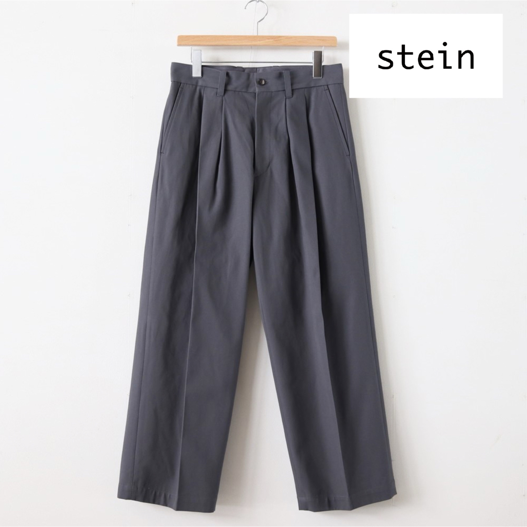 stein WIDE STRAIGHT TROUSERS ST.130