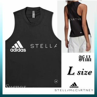 アディダスバイステラマッカートニー(adidas by Stella McCartney)の新品 ★ アディダス バイ ステラマッカートニー ★ ロゴ タンクトップ (タンクトップ)