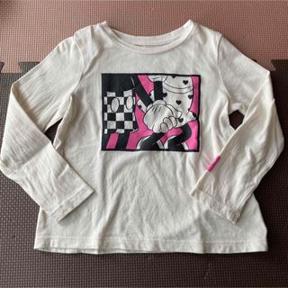 ベビーギャップ(babyGAP)のGAP ベビー 長袖 Tシャツ ミッキー&ミニーちゃん 105cm(Tシャツ/カットソー)