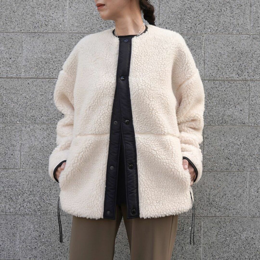 HYKE(ハイク)のこのぴ様専用・HYKEのFAUX SHEARLING JACKET レディースのジャケット/アウター(ブルゾン)の商品写真