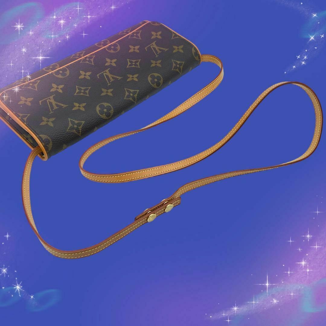 LOUIS VUITTON - 《美品》 ルイヴィトン モノグラム ポシェットツイン