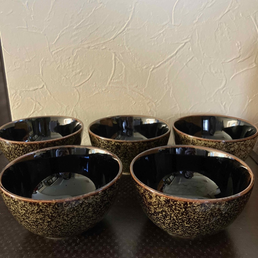 レトロ 津軽焼 茶碗 ご飯茶碗 和食器 有田焼 美濃焼5個セットの通販 by
