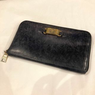 PRADA ラウンドファスナー 折り財布 5410