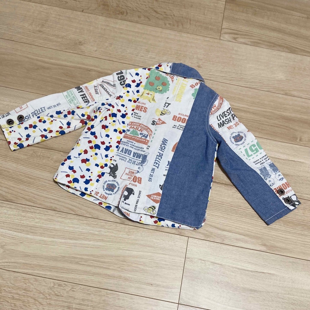 SUPER BOO HOMES(スーパーブーホームズ)のブーホームズ　薄手ジャケット キッズ/ベビー/マタニティのキッズ服男の子用(90cm~)(ジャケット/上着)の商品写真