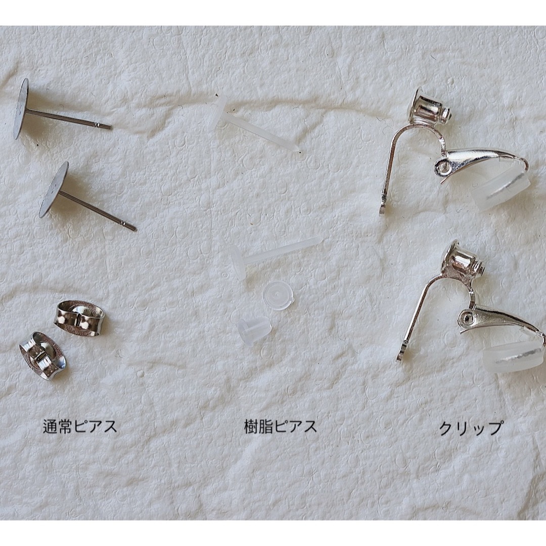 silver × ❤︎ シルバー / ハート / 金属アレルギー / 送料無料 レディースのアクセサリー(ピアス)の商品写真