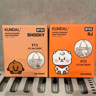 BT21 - KUNDAL BT21 TATAエコバッグ付きシャンプー&トリートメント5箱