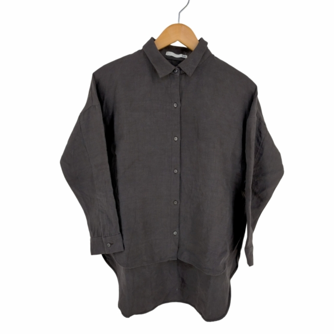 evam eva(エヴァムエヴァ) linen shirts レディース