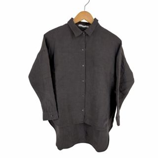 エヴァムエヴァ(evam eva)のevam eva(エヴァムエヴァ) linen shirts レディース(シャツ/ブラウス(半袖/袖なし))