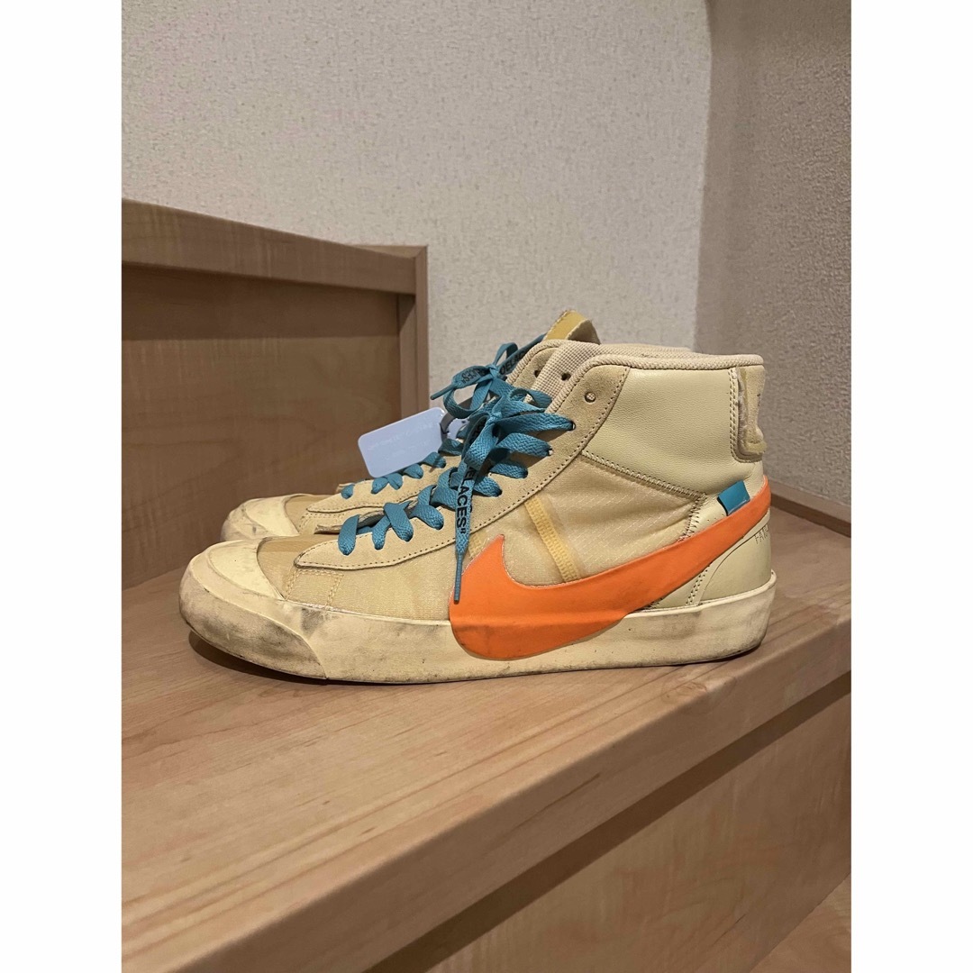 NIKE(ナイキ)のThe10 ナイキ ブレーザースタジオMID x オフホワイト 28cm  メンズの靴/シューズ(スニーカー)の商品写真