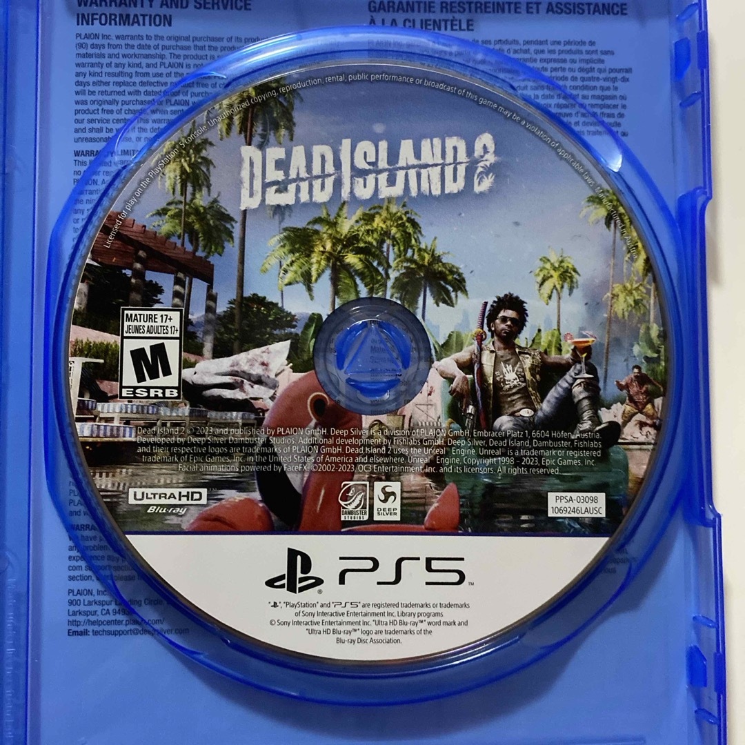 PS5 Dead Island2 海外版