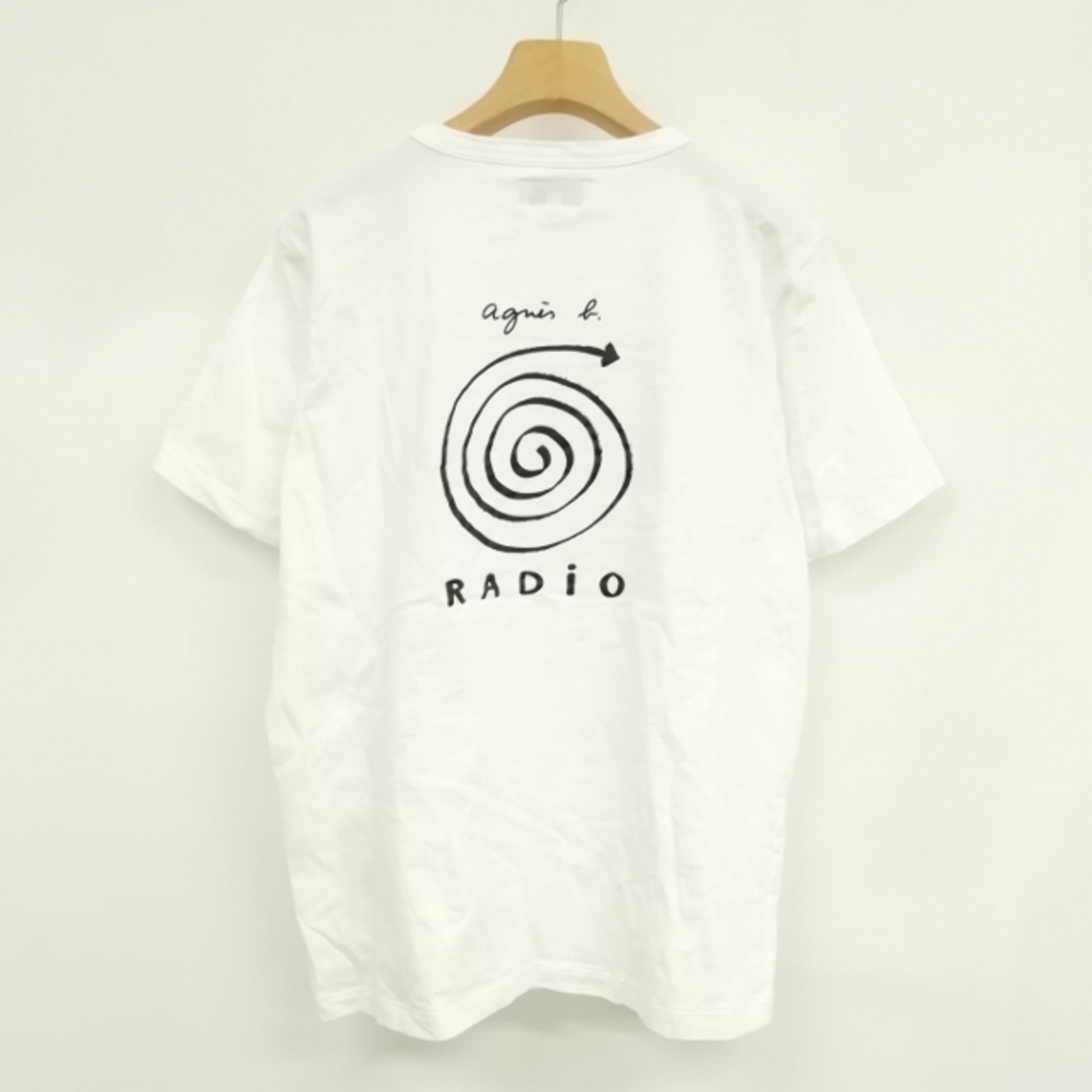 2018 RADIO ロゴ バックプリント Tシャツ カットソー L ホワイト