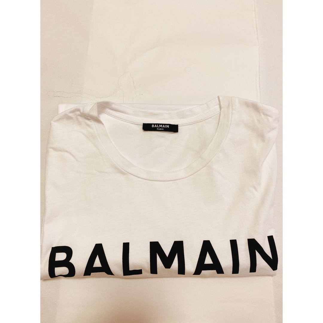 【値下げ交渉OK】即日発送！ BALMAIN Tシャツ 白 バルマン