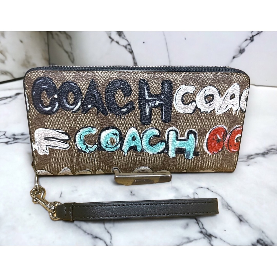 未使用品　COACH財布　coach財布　コーチ長財布