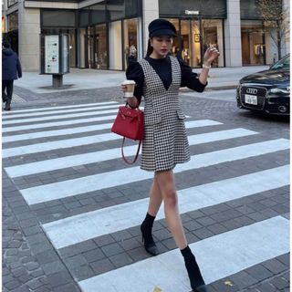 eimy istoire - 【sheller】シェリエ chicジャンパードレスの通販 by