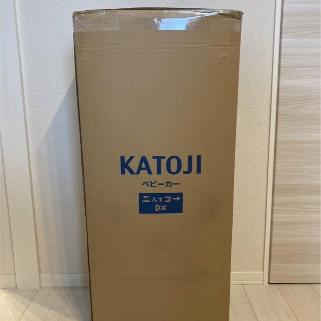 KATOJI - カトージ KATOJI 二人乗りベビーカー 二人でゴー DX デニムの