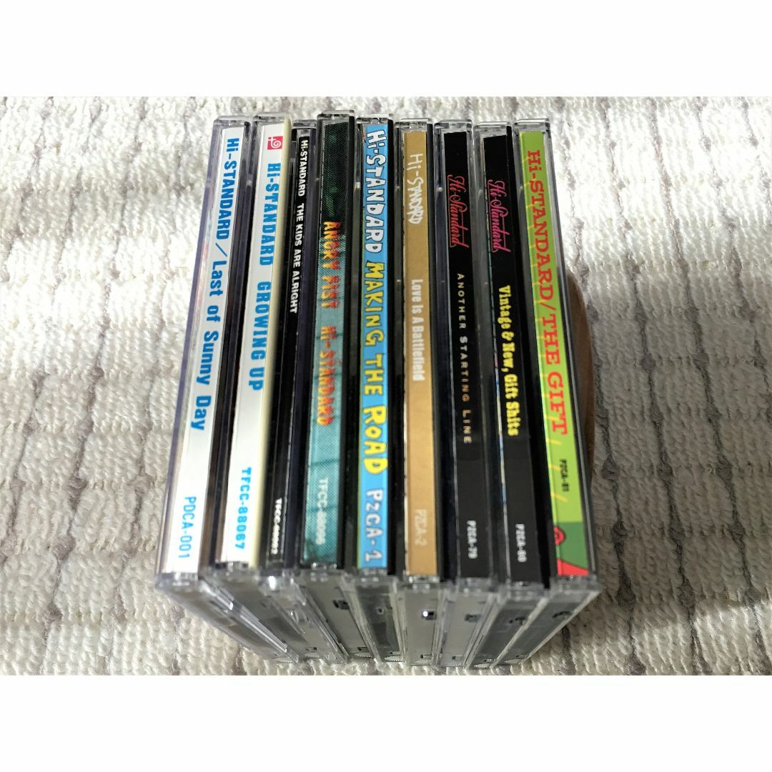 Hi-STANDARD ハイスタンダード 国内盤 CD 全9枚セットの通販 by Hi-STANDARD ハイスタンダード 国内盤 CD 全9枚セットの通販 by