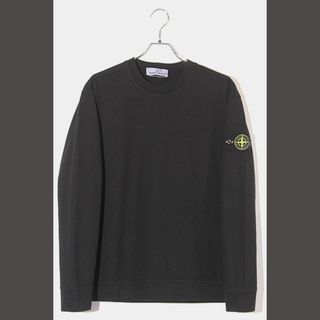 【美品】STONE ISLAND スウェットロンT 厚手　希少サイズ　XL 黒