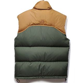 ノースフェイス(THE NORTH FACE) ダウンベスト(メンズ)（グリーン