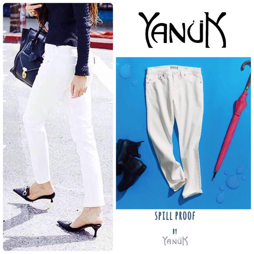 YANUK - YANUK パトリシア 「SpillProof加工」アンクル デニム 新品 26