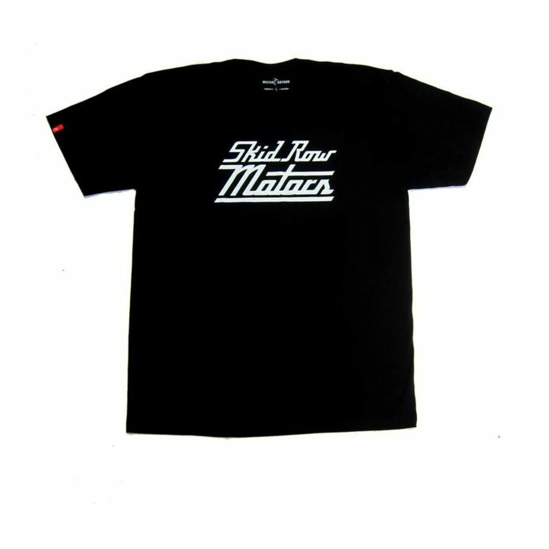 Mr Cartoon Skid Row Motors Tee BK 黒 Tシャツ