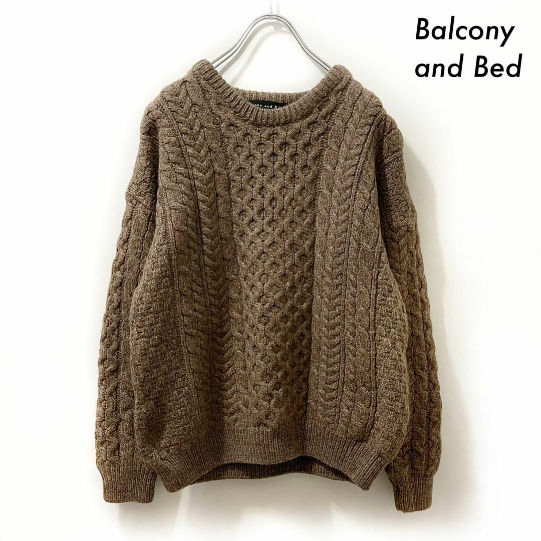 Balcony and Bed★Carraig Donn 長袖ニット ケーブル編