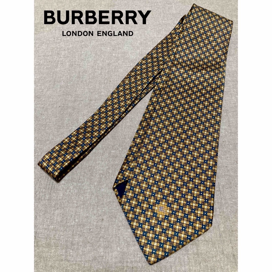 BURBERRY(バーバリー)の【極美品】Burberrys／バーバリーズ／ストライプ／小紋／ドット／モザイク メンズのファッション小物(ネクタイ)の商品写真