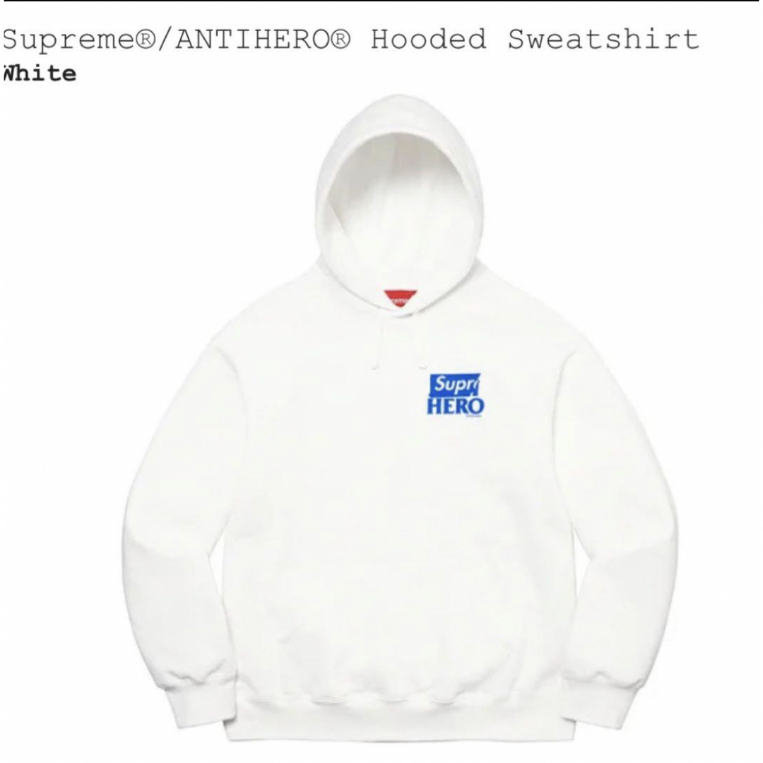 Supreme ANTIHERO Sweatshirt パーカー 白 white