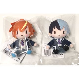 プロセカ　東雲彰人　青柳冬弥　ふわふわぬいぐるみ　マスコット　2個セット(キャラクターグッズ)