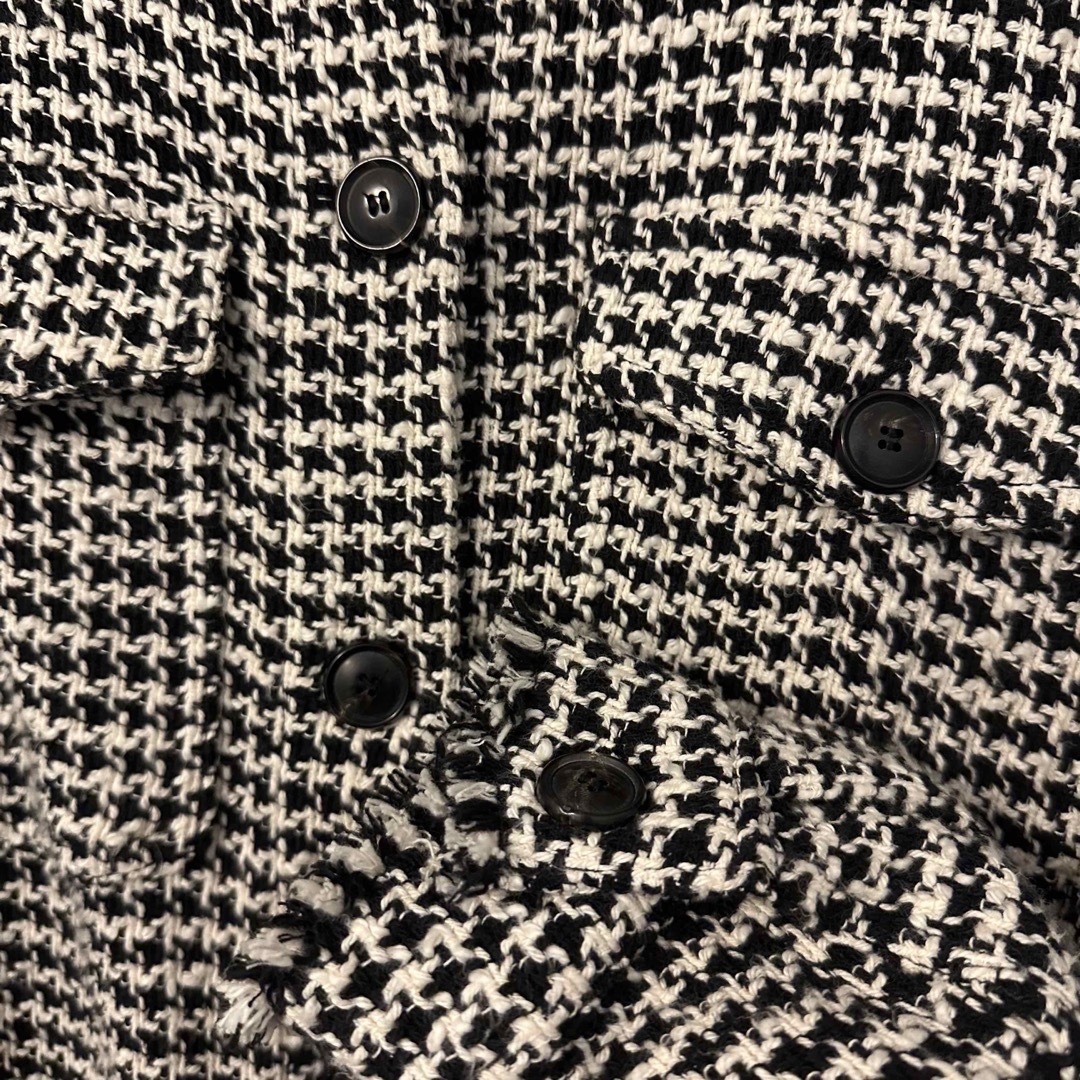 ZARA - ZARA/千鳥格子ツイードジャケットの通販 by mon's shop