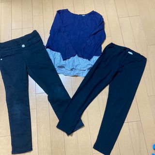 ギャップキッズ(GAP Kids)の120センチ3枚セット(パンツ/スパッツ)