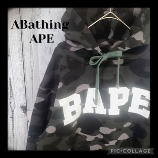 a bathing ape ✖️ adidas コラボパーカー