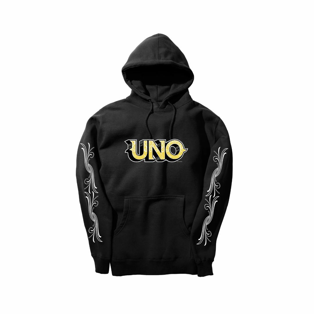 MR CARTOON UNO STANCE HOODIE BLACK パーカー