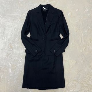 【お値下げ中】38号 美品 ウール95％ INDIVIスーツセットアップ