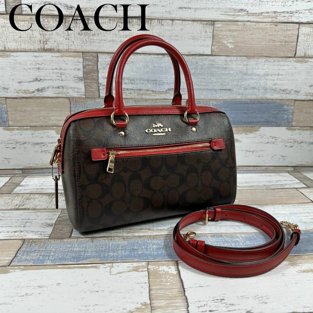 COACH　コーチ　ミニボストンバッグ　ハンドバッグ　83607　ショルダー