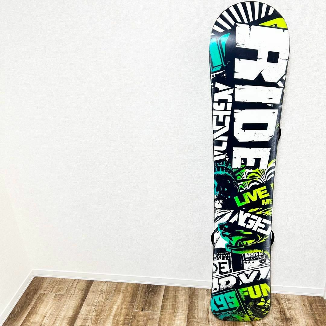 RIDE AGENDA 156cm & LX-SERIESバインディング