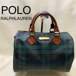 POLO RALPH LAUREN - ポロラルフローレン チェックミニボストンバッグ