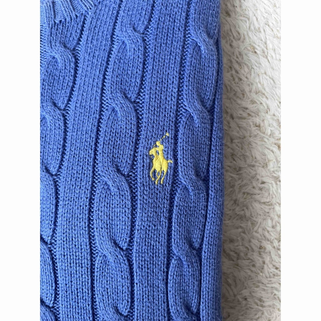 POLO RALPH LAUREN(ポロラルフローレン)のポロ　ラルフローレン　ニット　セーター　トップス　ケーブル　コットン　人気　完売 レディースのトップス(ニット/セーター)の商品写真