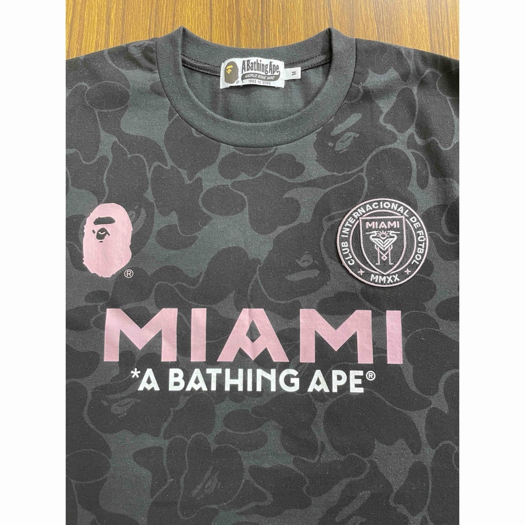 BAPE X INTER MIAMI CF CAMO TEE