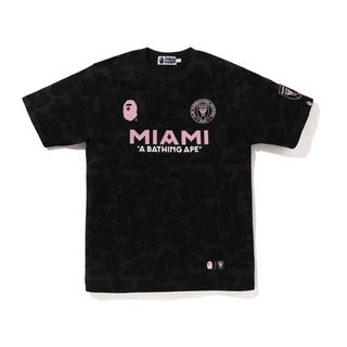 アベイシングエイプ(A BATHING APE)のBAPE X INTER MIAMI CF CAMO TEE (Tシャツ/カットソー(半袖/袖なし))