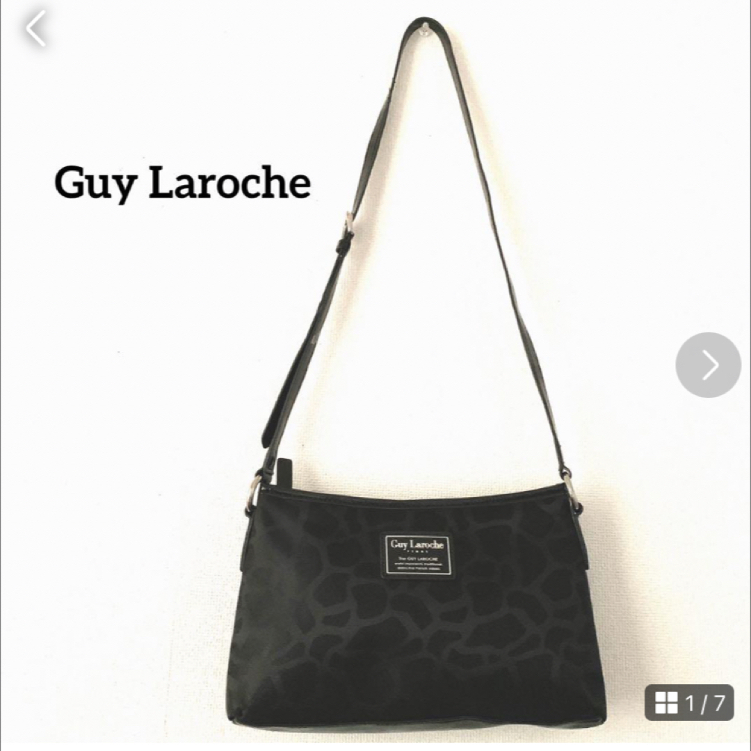 Guy Laroche(ギラロッシュ)のGuy Laroche ギラロッシュ　ショルダーバッグ　黒 レディースのバッグ(ショルダーバッグ)の商品写真