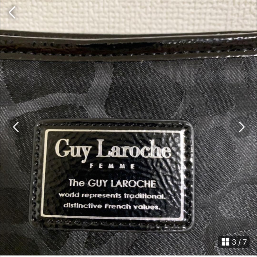 Guy Laroche(ギラロッシュ)のGuy Laroche ギラロッシュ　ショルダーバッグ　黒 レディースのバッグ(ショルダーバッグ)の商品写真