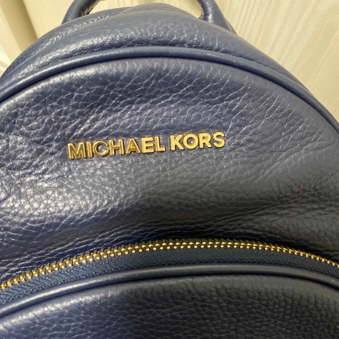 MICHEAL KORS マイケルコース リュック シボ革 ゴールド金具