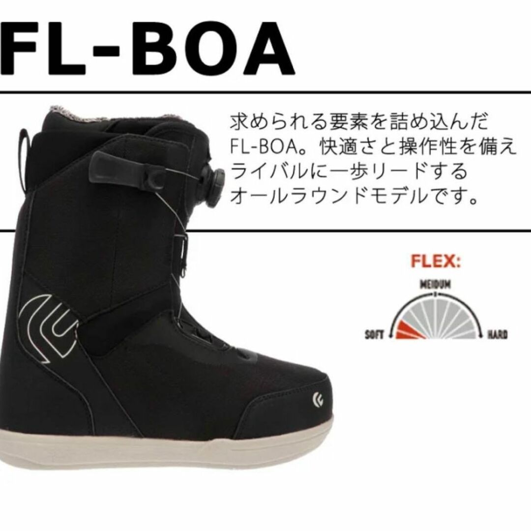 FLUX L-BOA 22-23モデル　フラックス　スノーボード　ブーツ　美品