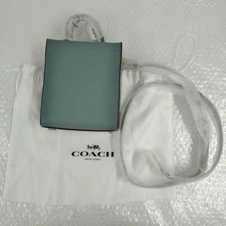 コーチ(COACH)の【未使用】コーチ ミニバッグ ショルダーバッグ ハンドバッグ 2way C4828 B4/SAGE レディース(その他)