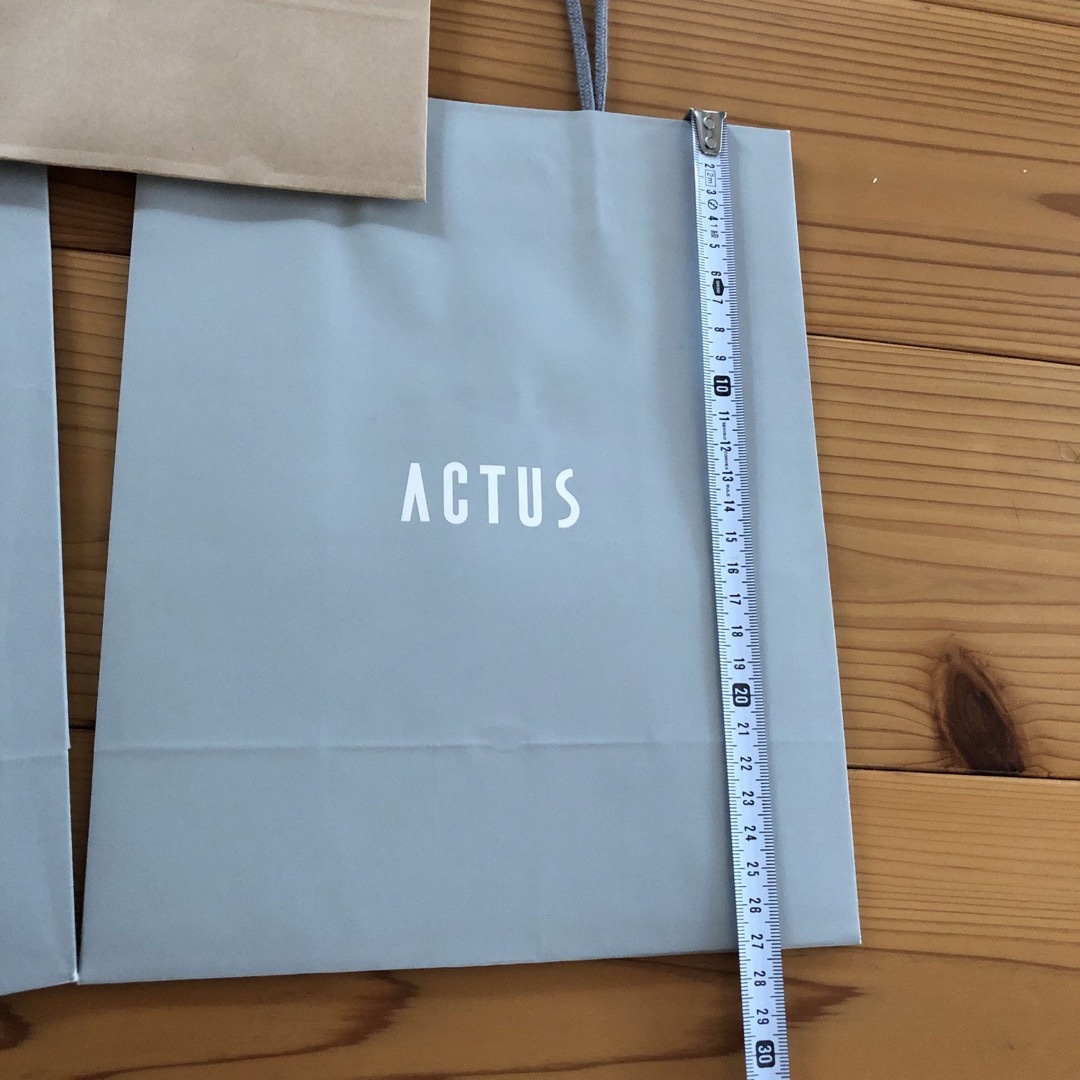 ACTUS(アクタス)のショップ袋　まとめ売り　14枚 レディースのバッグ(ショップ袋)の商品写真