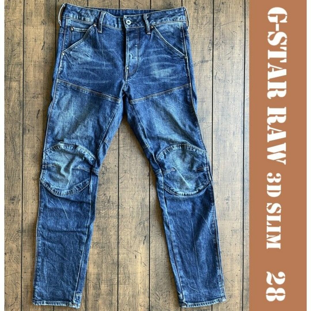 G STAR RAW   G STAR RAW ライダースデニム ２８／テーパード