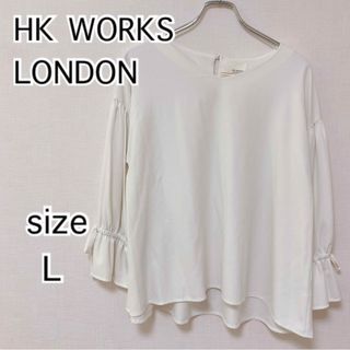 シマムラ(しまむら)の[HK WORKS LONDON]レディース　ブラウス　トップス　カットソー　L(シャツ/ブラウス(長袖/七分))