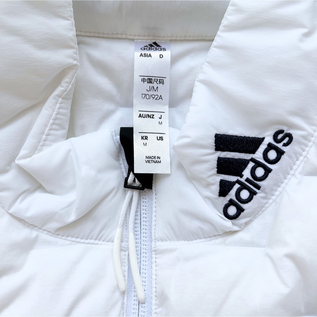 adidas - adidas 正規品 ストレッチライトウェイト フルジップダウン