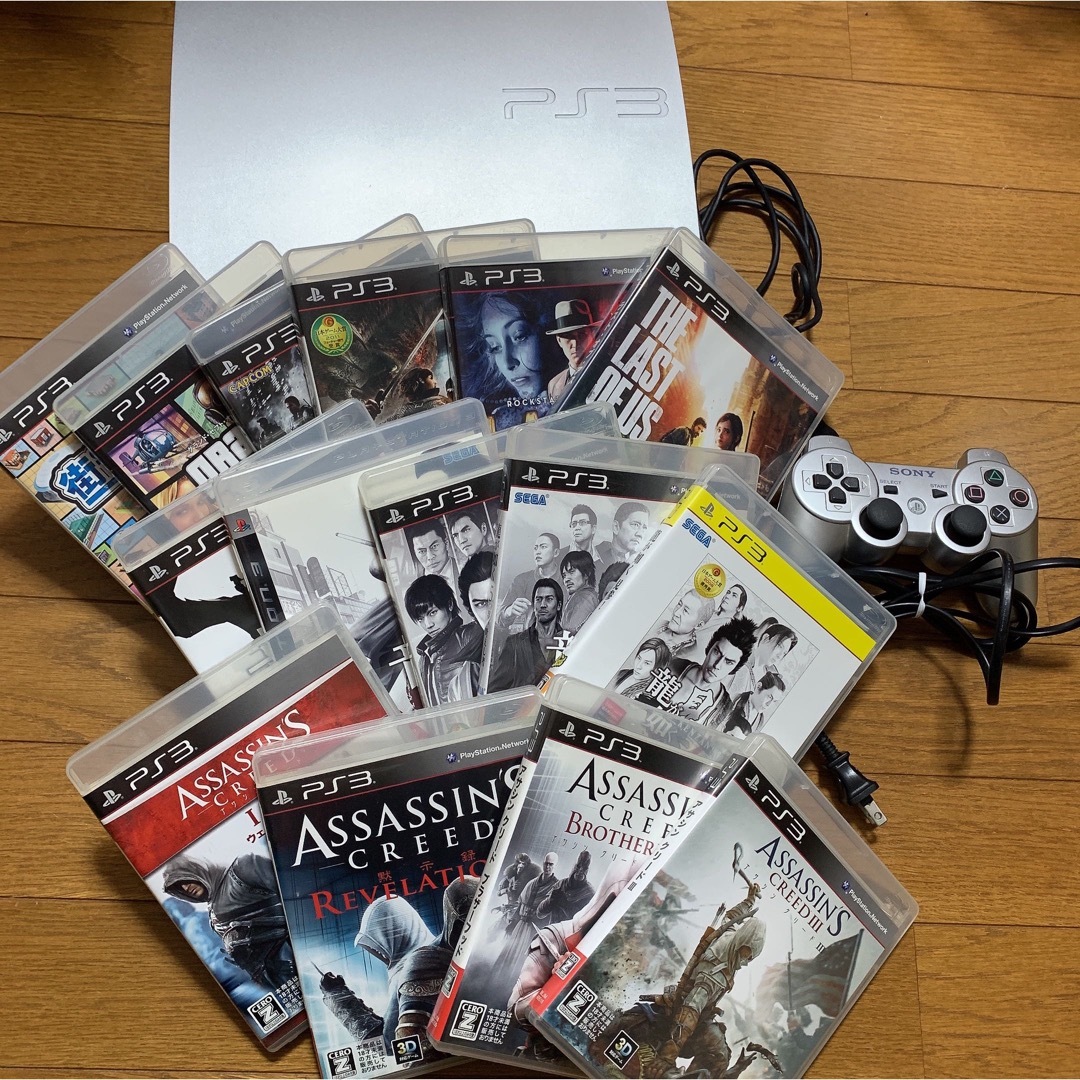 値下げ交渉可】ps3本体ソフト付き！！-